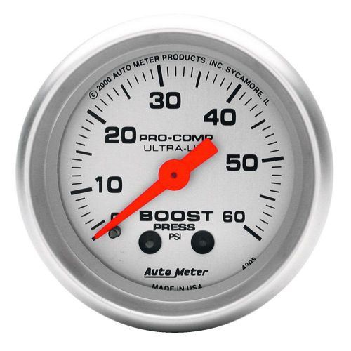 Autometer 4305 ultra-lite mechanical boost gauge