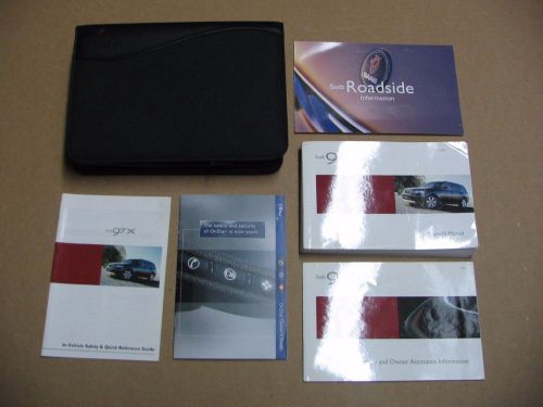 2006 saab 97 x, 9-7 x, 9 7 x owners manual