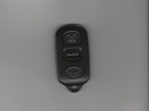 Older toyota remote fob