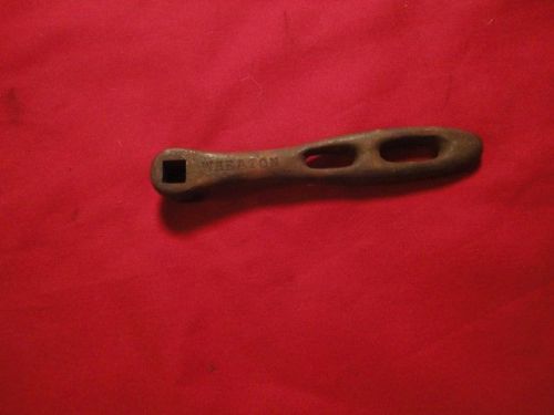 Vintage wheaton lug wrench iron