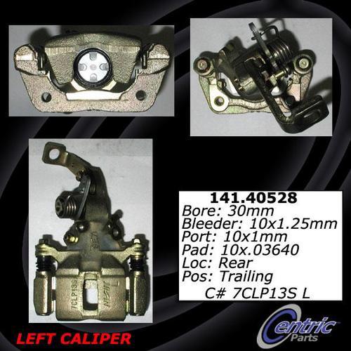 Centric 141.40528 rear brake caliper-premium semi-loaded caliper-preferred