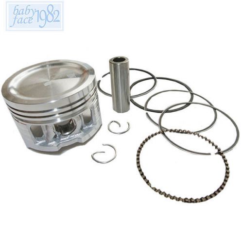 52.4mm piston rings &amp; pins set fit yx125 125cc  engine pit pro trail dirt bike