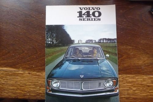 1969 volvo 140 series sales brochure