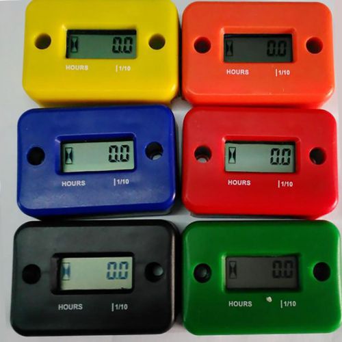 Vibration hour meter for motors atv snowmobile boat stroke gas engine generator