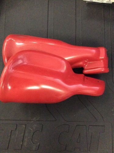 Arctic cat-hand guards (red)