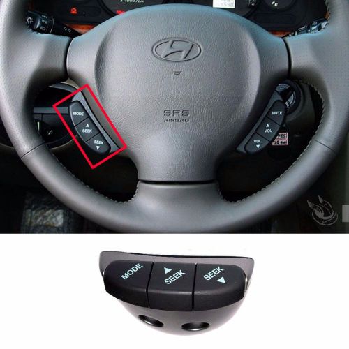 Steering wheel remote control switch lh for 2001-2005 hyunda santa fe oem parts