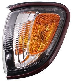 To2520165 clear amber lens new corner light lamp left hand lh driver side