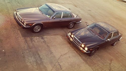 2 jaguar&#039;s xj6 vanden plas