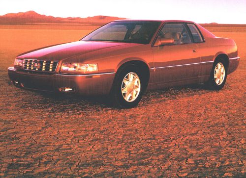 2000 cadillac eldorado brochure / catalog with color chart: etc, touring coupe