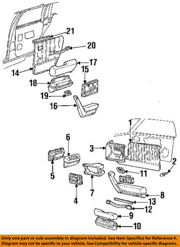 Gm oem 10161510 front door-door trim panel clip