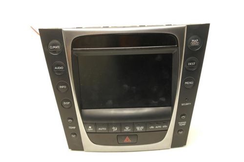 2008 lexus gs350 navigation display unit 86111-30a20