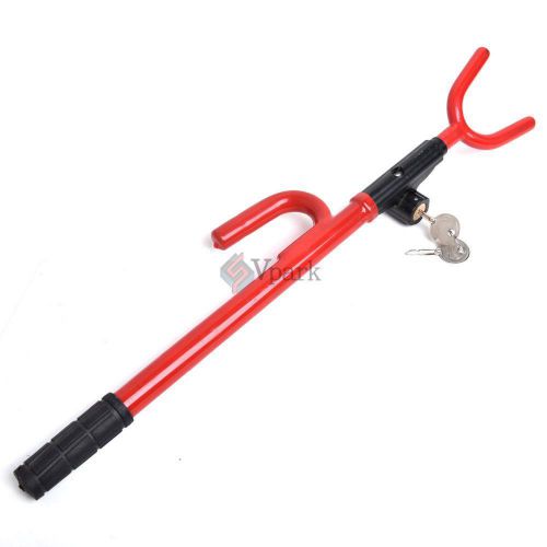 Universal steering wheel lock anti theft security system car truck suv auto club