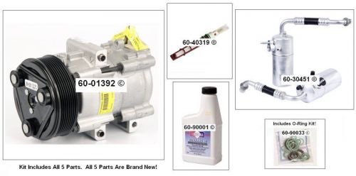 New air conditioning compressor kit - ac compressor w/ clutch drier oil &amp; more