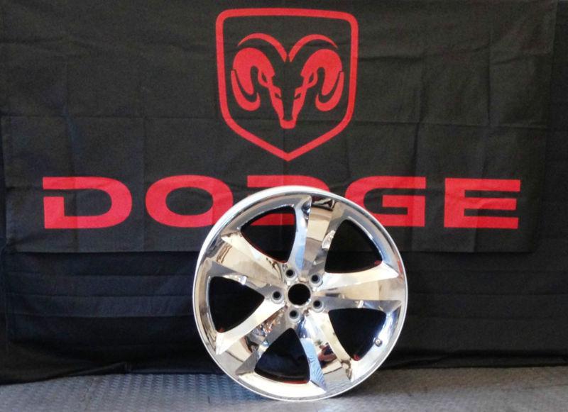 20" chrome dodge wheel/rim challenger/charger/magnum