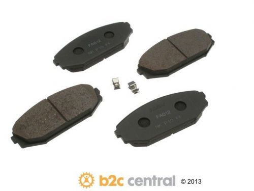 Nissin premium brake pad set w/o shims fits 1999-2004 honda odyssey  fbs