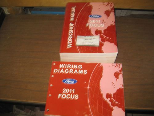 2011 ford focus factory repair service manual with a wiring diagrams manual