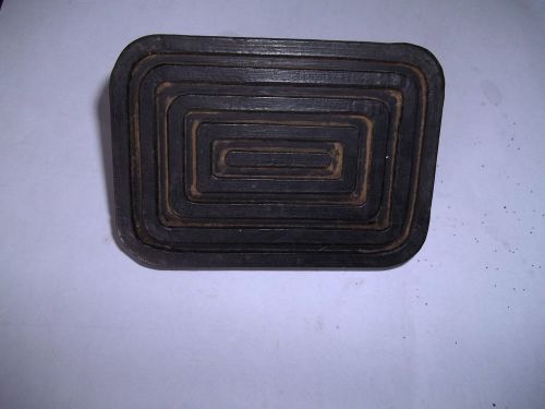 Original unused ford 8a2454 clutch brake pedal pad 1949 ford meteor