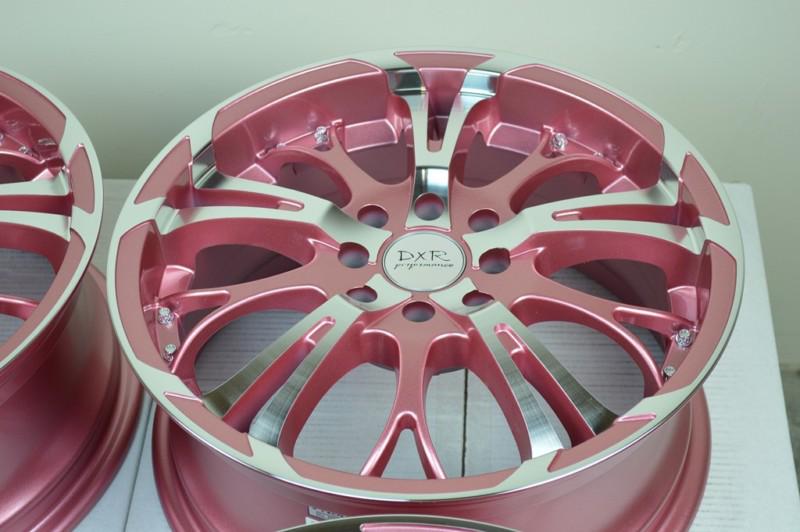 16 rim mirage cooper tiburon sentra sonata civic cobalt escort galant pink wheel