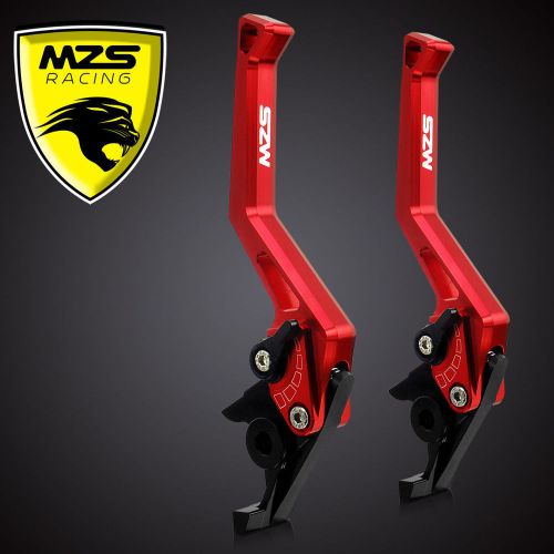 Mzs brake clutch levers for honda cbr600rr 2003-2006/cbr954rr 2002-2003 red