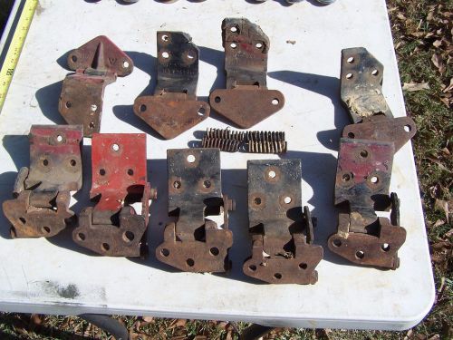 1965-66 mustang door hinges large lot of 9