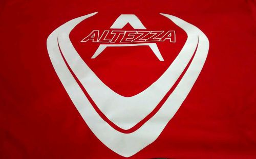 Sxe10 altezza jdm -red t-shirt big emblem sxe10/gxe10/jce10/xe20