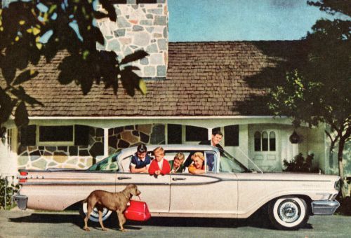 Vintage original 1959 mercury monterey magazine advertisement ~10&#034; x ~14&#034;