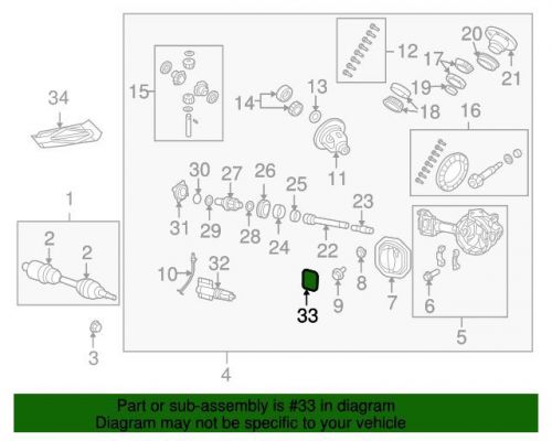 Genuine 2006-2011 mopar actuator gasket 5179614aa