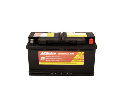 Acdelco professional 49agm battery, std automotive-battery