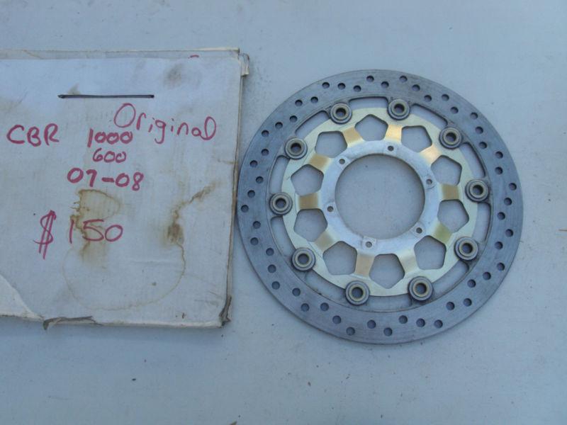 Honda cbr 1000 cbr 600 2007-2008 disk brakes new genuine !!!!