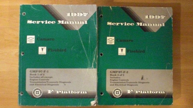 97 1997 chevrolet camaro /  pontiac firebird service shop manual