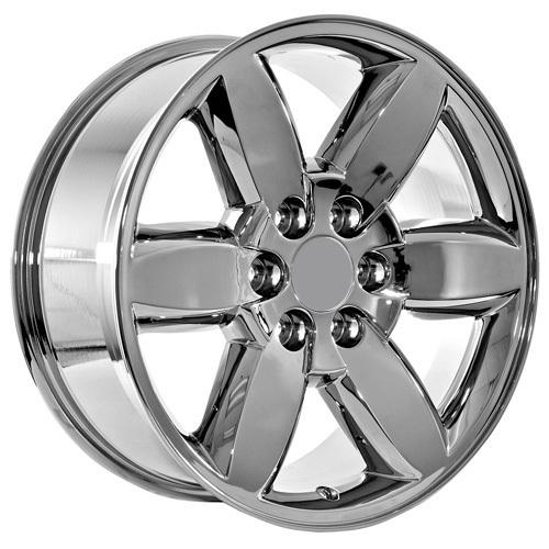 20" inch chrome cadillac escalade platinum esv suv truck wheels rims