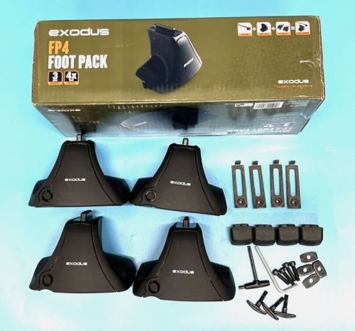 Thule / exodus foot pack fp4, pack of 4 normal roof - same fit as 754