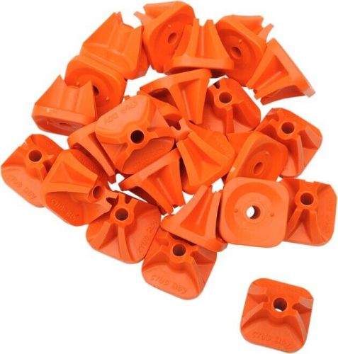 Stud boy pro super lite single backing plate 1ply/2ply orange 5/16&#034;-24 24-pack