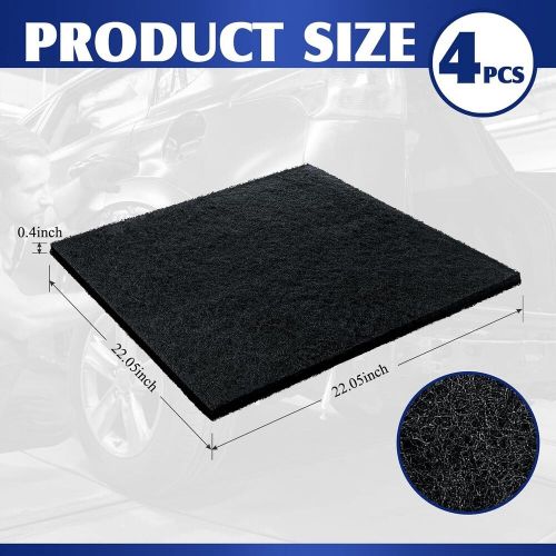 4 pcs 22&#039;&#039; oil drain splash pad mat for transmission pan no 22 inch