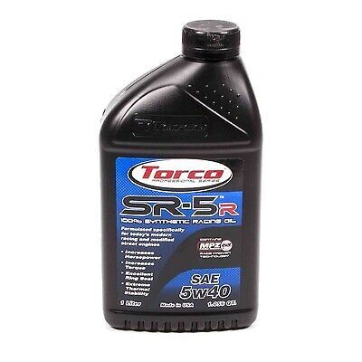 Torco sr-5 synthetic oil 5w40 1 liter a150540ce