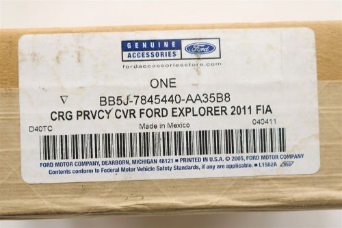 New oem ford rear cargo area privacy shade bb5j-7845440-aa35b8 explorer 2011-19