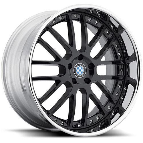 20x10 black beyern henne wheels 5x120 +31 lifted honda ridgeline