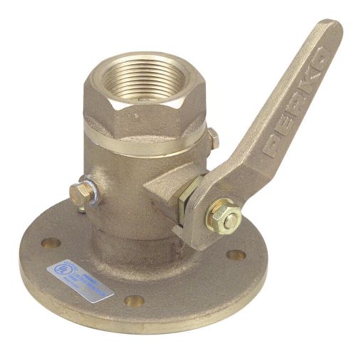 Perko 5956972 1&#034; seacock ball valve bronze made in the usa