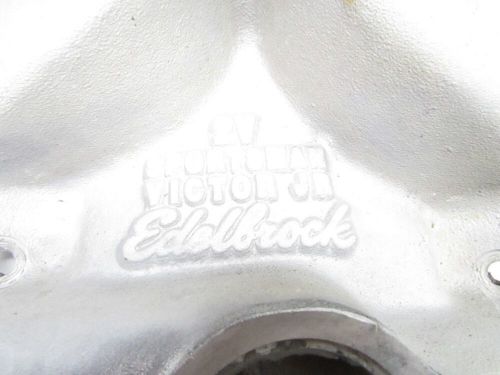 Edelbrock 2v sportsman victor jr sb chevy 2 barrel intake 2901 ump demo derby