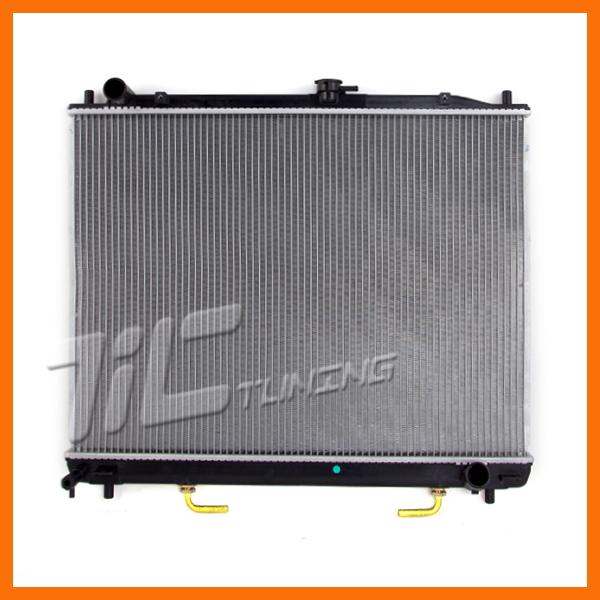 Cooling radiator mitsubishi montero 2002 3.5l v6 aluminum core auto plastic tank