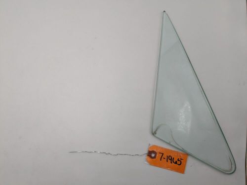 1965-1968 mustang vent window glass - clear - passenger