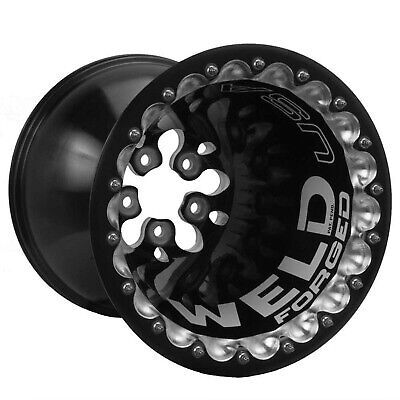 Weld racing 16 x 16 ps1 delta-1 drag wheel 5x4.75 bc 4.0 bs d1bps616b4db