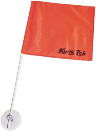 Kwik tek stick-a-flag square flag w/ 2&#039; pole