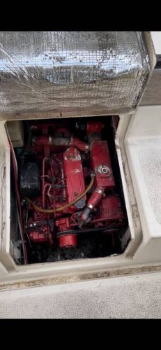 Westerbeke 30b three , marine diesel engine 3 cylinder 30 hp  , runs great