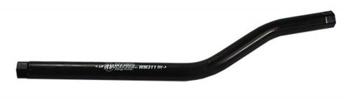 Wehrs 7/8” od tubular bent tie rod only 5/8”-18 thread black steel