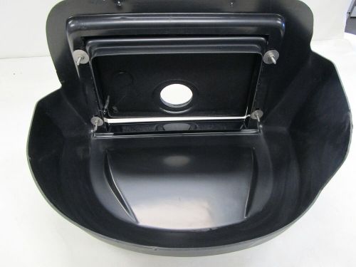 Glove box 20&#034; x 11 1/4&#034; black marine boat