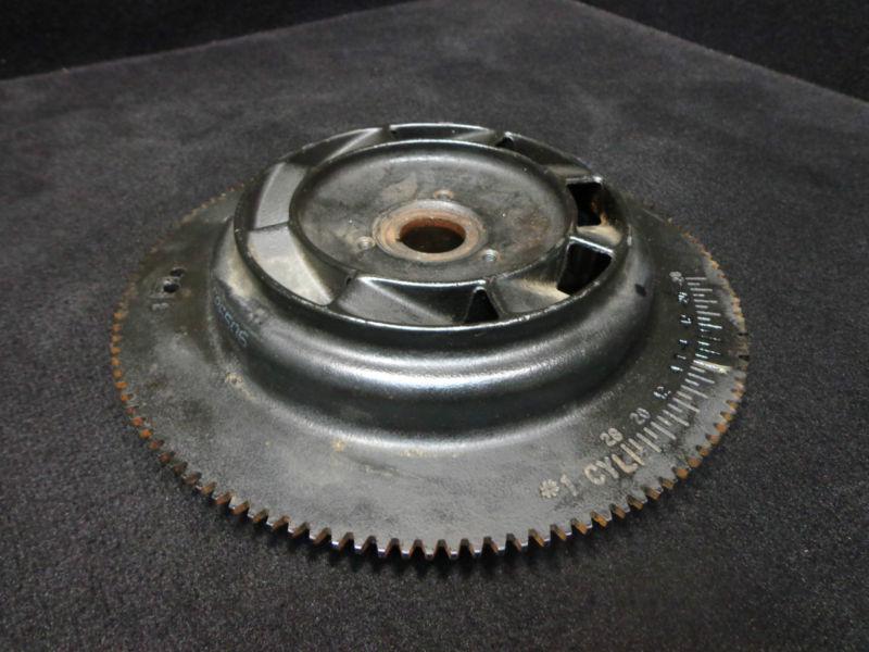 Flywheel #586506,0586506 johnson,evinrude 2000 200,225,250 hp outboard "h"~676