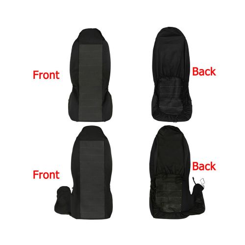 Seat covers deep-gray for 2004-2012 ford ranger 60/40 hiback car