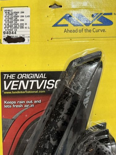 Ventvisor window reflectors avs 1999-2006 silverado 1500 07 silverado 2500