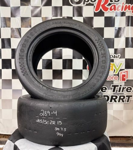 289-4 usdrrt   hooiser dot  road race  tires   205/50  zr15    sm7.5